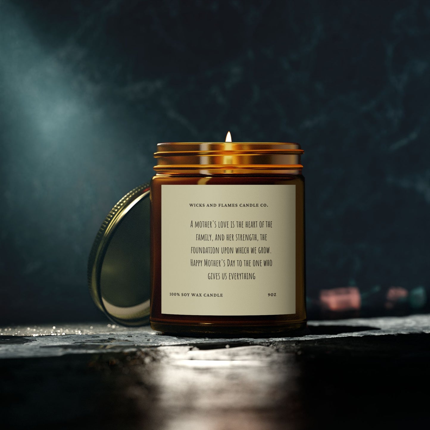 Mother's Love Scented Candle - Ideal Gift for Mother's Day