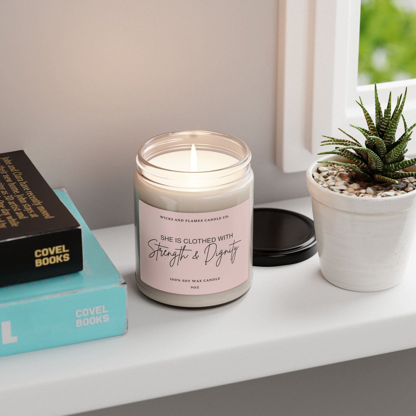 She is Clothed with Strength & Dignity - Empowering Home Décor for Inspiration & Self-Care