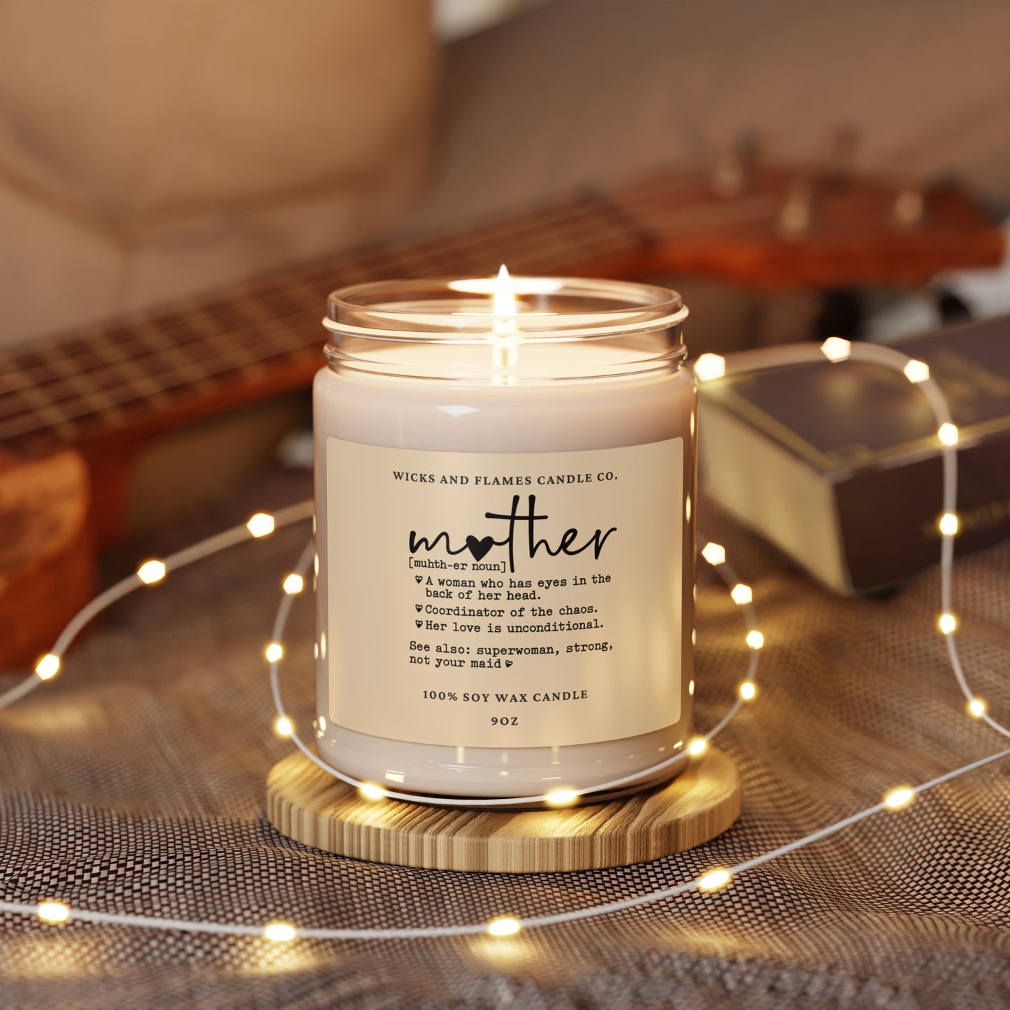Mother's Day Scented Soy Candle | 9oz | Unconditional Love Gift