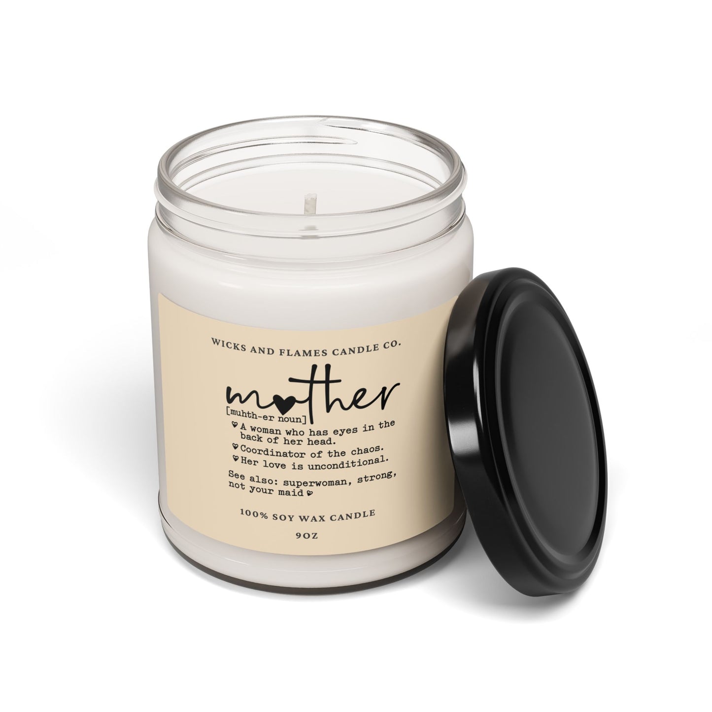 Mother's Day Scented Soy Candle | 9oz | Unconditional Love Gift